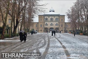 روز برفی میدان مشق و پارک شهر تهران 13