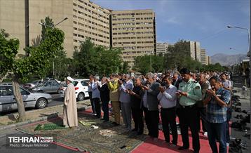 اقامه نماز عید فطر در شهرک اکباتان 18