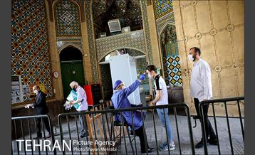 نخستین روز بازگشایی حرم عبدالعظیم حسنی(ع) 14