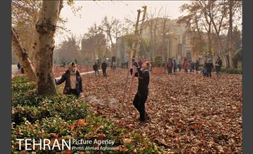 سومین رویداد هنری "پاییز برگ" در میدان مشق 15