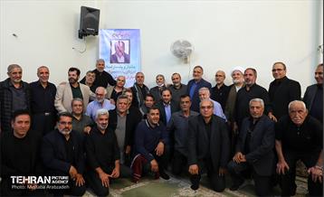 حضور شهردار تهران در مراسم ترحیم جانباز شهید محمد سرتیپی