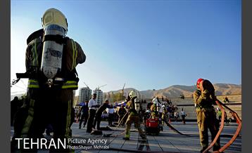 مسابقه عملیاتی ورزشی آتش نشانان تهران 22