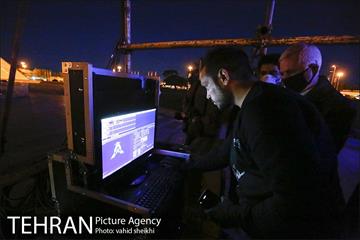 ویدئو مپینگ بر روی برج آزادی با موضوع کرونا  1