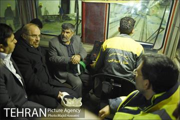 بازدید شهردار تهران از بخش میانی خط 7 مترو 4