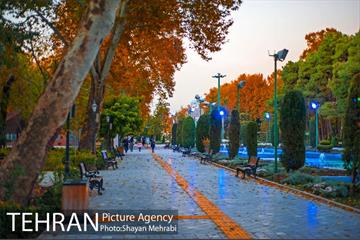 طبیعت پاییزی پارک شهر 1