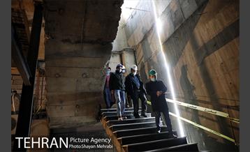 بازدید مهندس امام از پروژه پایانه زیرزمینی خط 4 مترو تهران 23