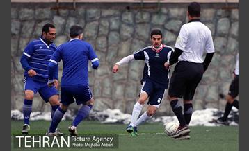 دیدار تیم‌های پیشکسوتان استقلال و خبرنگاران دیدبان