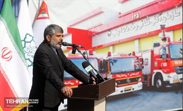 آیین کلنگ‌زنی ایستگاه آتش‌نشانی 16