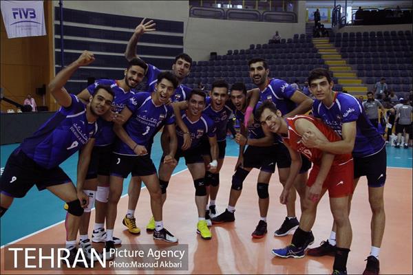 پیروزی قاطعانه تیم والیبال زیر 23 سال ایران مقابل چین 21