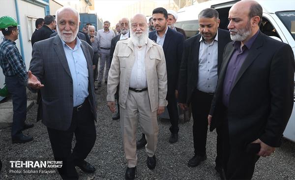 بازدید اعضای شوراهای شهر مراکز استان‌ها از کارگاه خط ۱۰ مترو تهران 33