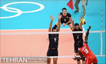 دیدار والیبال ایران و کوبا در المپیک ریو 19