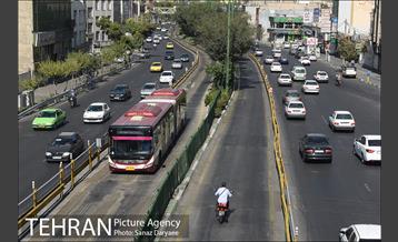 فعالیت شبانه روزی BRT تهران 32