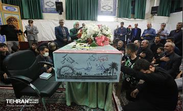 مراسم احیا شب ۲۳ ماه رمضان و تشییع شهید گمنام در حسینیه یرکی های مقیم تهران 26