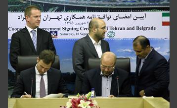 امضای توافق نامه همکاری بین تهران و بلگراد 15