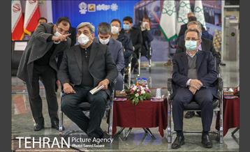 مراسم بهره برداری از ایستگاه برج میلاد 5