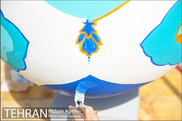 جشنواره تخم مرغ های رنگی در میدان هفت حوض 6