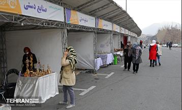 بازارچه محلی دست آفرین در بوستان نهج البلاغه 36