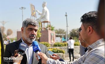 رونمایی مجسمه استاد کمال الملک 7