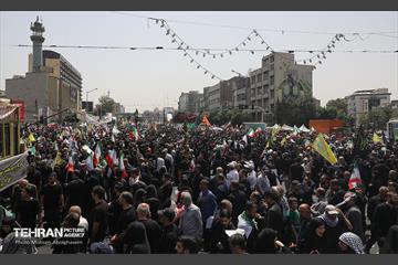 تشییع شهدای اقتدار ملی در تهران - 3  50