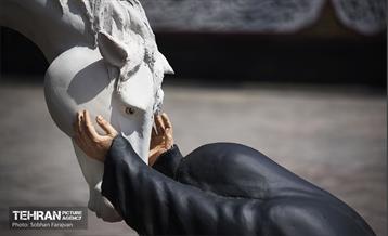 آیین رونمایی از سازه حجمی عصر عاشورا 2