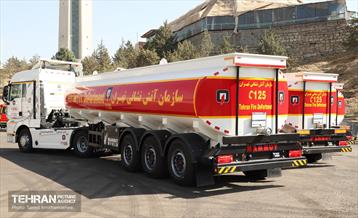 رونمایی از تجهیزات جدید سازمان آتش نشانی تهران  38