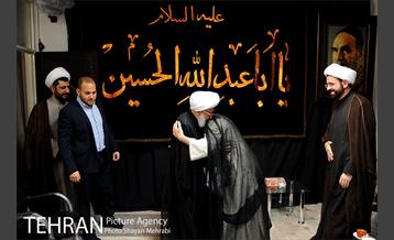 دیدار حجت‌الاسلام صادق‌زاده با تعدادی از مراجع عظام تقلید و علما در شهر مقدس قم 21