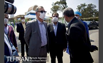 بازدید مدیران شهری از بهشت زهرا(س) 2