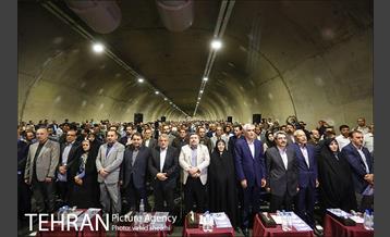 افتتاح و بهره برداری از دور برگردان غیر هم سطح مدرس و تونل آرش-اسفندیار 6