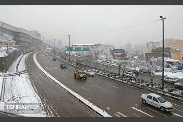 روز برفی پایتخت 24