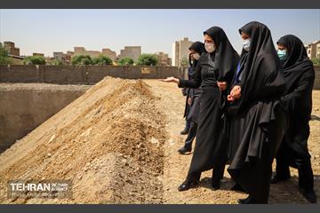 بازدید میدانی نرجس سلیمانی از منطقه 7