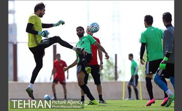 تمرین تیم ملی فوتبال 18