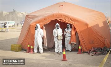 تمرین سراسری زلزله در بوستان ولایت 2