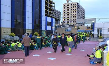 ضیافت یک هزار نفری افطار شهرداری منطقه ۵