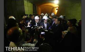 بازدید سرپرست شهرداری تهران از خط 6 مترو تهران 27