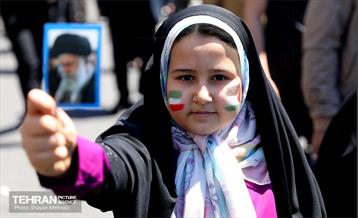 راهپیمایی وز قدس در پایتخت 22