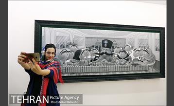 نمایشگاه نقاشی بزرگمهر حسین پور 17