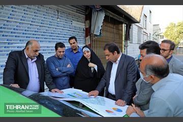 بازدید معاون هماهنگی و امور مناطق شهرداری تهران از منطقه ۸ 16