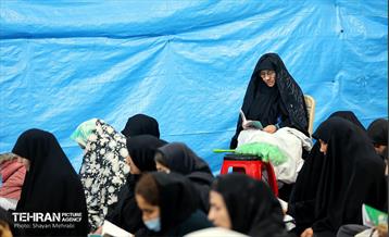 احیای شب بیست‌ویکم ماه رمضان امامزاده پنج تن لویزان 69