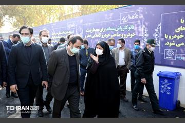 افتتاح دو پروژه خدمات شهری منطقه 19 شهرداری تهران 12