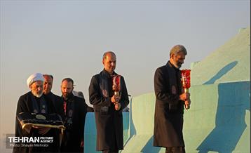 آیین تعویض پرچم گنبد حضرت عبدالعظیم الحسنی(ع) 29