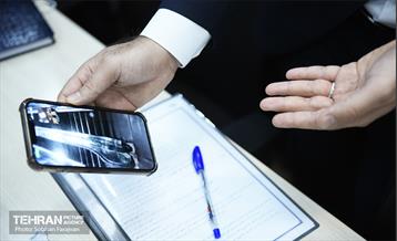 نشست خبری مدیرعامل سازمان زیباسازی شهرداری تهران 22