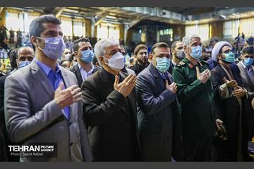 تشییع دو شهید گمنام دفاع مقدس در وزارت ورزش و جوانان 20
