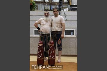 ورزش باستانی توسط تیم باستانی سازمان آتش نشانی تهران