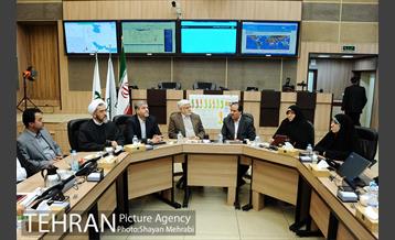 بازدید مجمع نمایندگان تهران در مجلس شورای اسلامی از ستاد مدیریت بحران شهر تهران 15