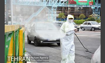 ضدعفونی معابر سطح شهر 15