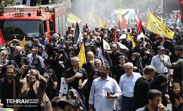 تشییع پیکر شهید اسماعیل هنیه در تهران - 2 1