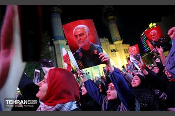 تجمع مردمی در حمایت از پیروزی مردم فلسطین 12
