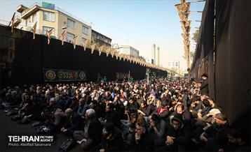 عزاداری شهادت حضرت فاطمه(س) در منطقه 8 3