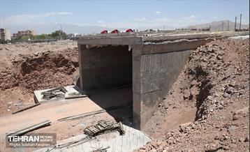 بازدید رئیس شورای شهر از پروژه بزرگراه شهید شوشتری 15