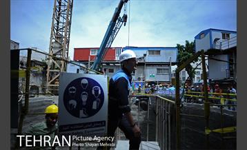 مراسم ورود ماشین حفاری(TBM) به ایستگاه مترو امیرکبیر در خط 6 متروی تهران 40